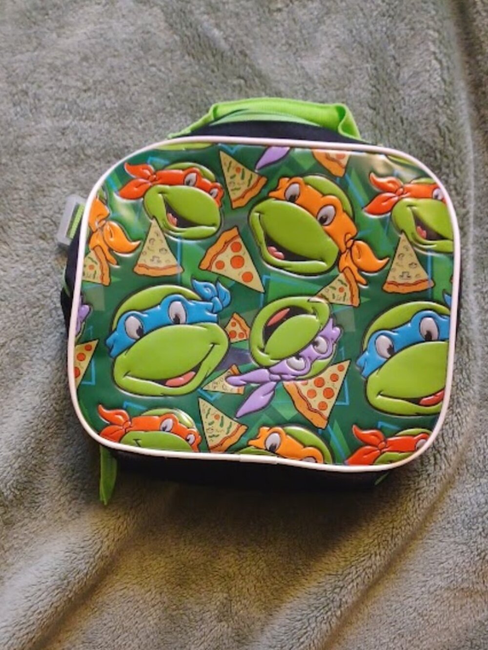 Vintage Teenage Mutant Ninja Turtles Insulated Lunch Box